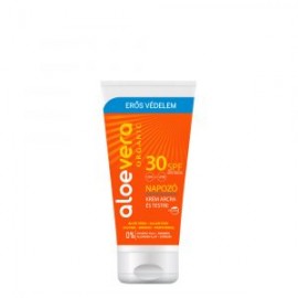 Aloe Vera Original Sunscreen — легкий солнцезащитный крем с фактором защиты 30 SPF для лица и тела, 50ml