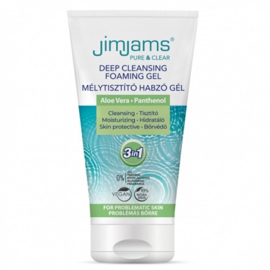 JimJams Pure & Clear. Глубоко очищающая пенка-гель. 150 мл