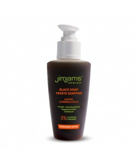 JimJams Pure & Clear Мыло Черное 125 мл
