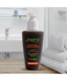JimJams Pure & Clear Мыло Черное 125 мл