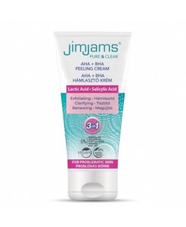 JimJams Pure & Clear Крем-Пилинг с AHA+BHA,75 мл